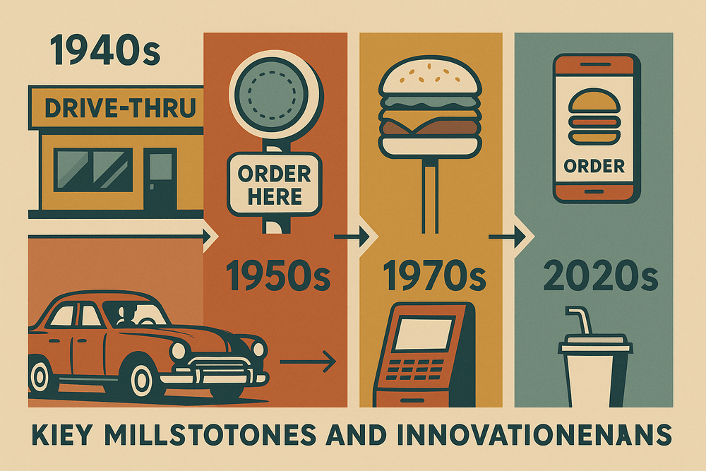 Drive Thru Restaurant History: Key Milestones and Innovations