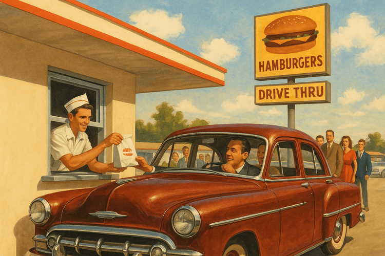 The First Drive Thru Fast Food Experience and Its Industry Impact